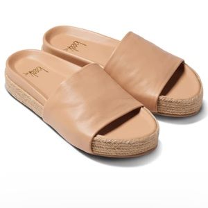 New Beek Pelican Jute Platform Sandal in Beach 9